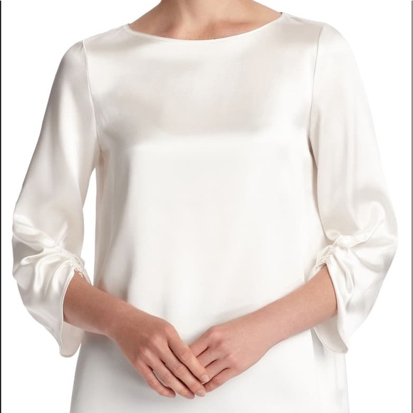 Lafayette 148 New York Tops - ELISIO SILK BLOUSE.